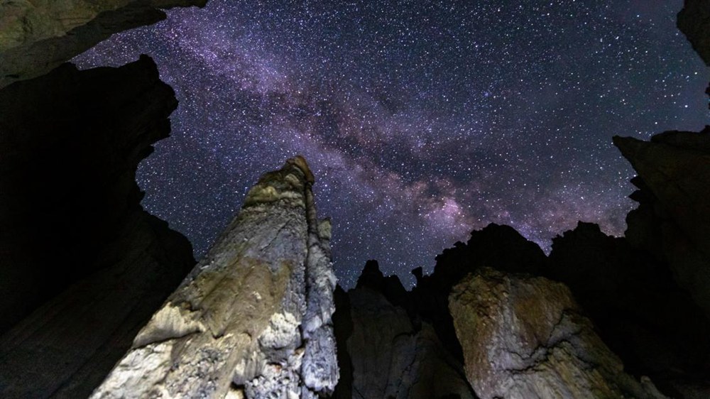 手可摘星辰。貢覺(jué)群培攝