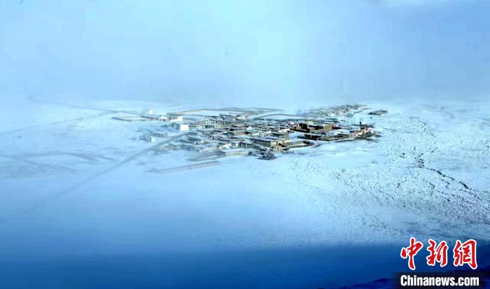 圖為普瑪江塘鄉(xiāng)冬季村景?！±丝ㄗ涌h網(wǎng)信辦供圖