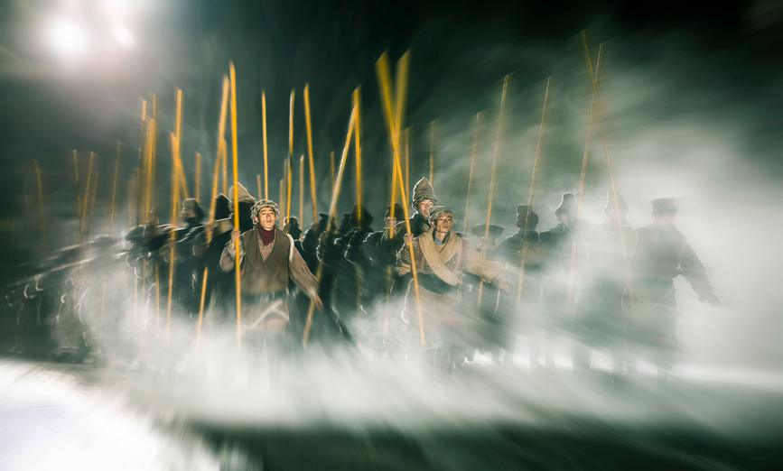 演出現(xiàn)場。蕭文松子攝