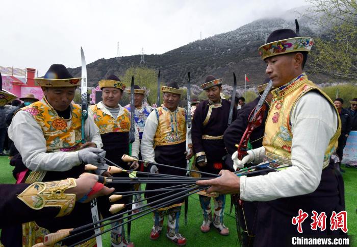 3月28日，參加響箭比賽的選手們?！±盍?攝