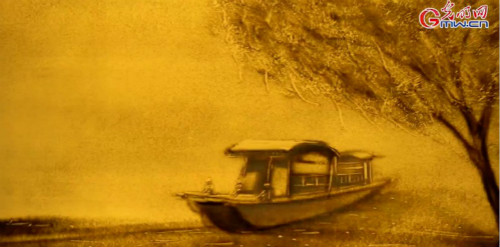 【沙畫】風(fēng)好正揚(yáng)帆，起航新時(shí)代