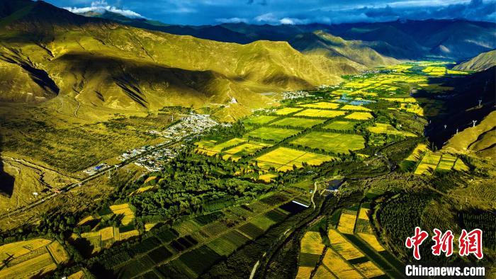 圖為山南雍布拉康附近農(nóng)田?！埼?攝