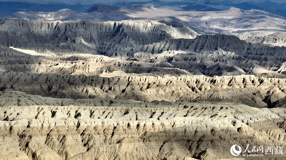 西藏阿里地區(qū)札達土林國家地質(zhì)公園。人民網(wǎng)記者 次仁羅布攝